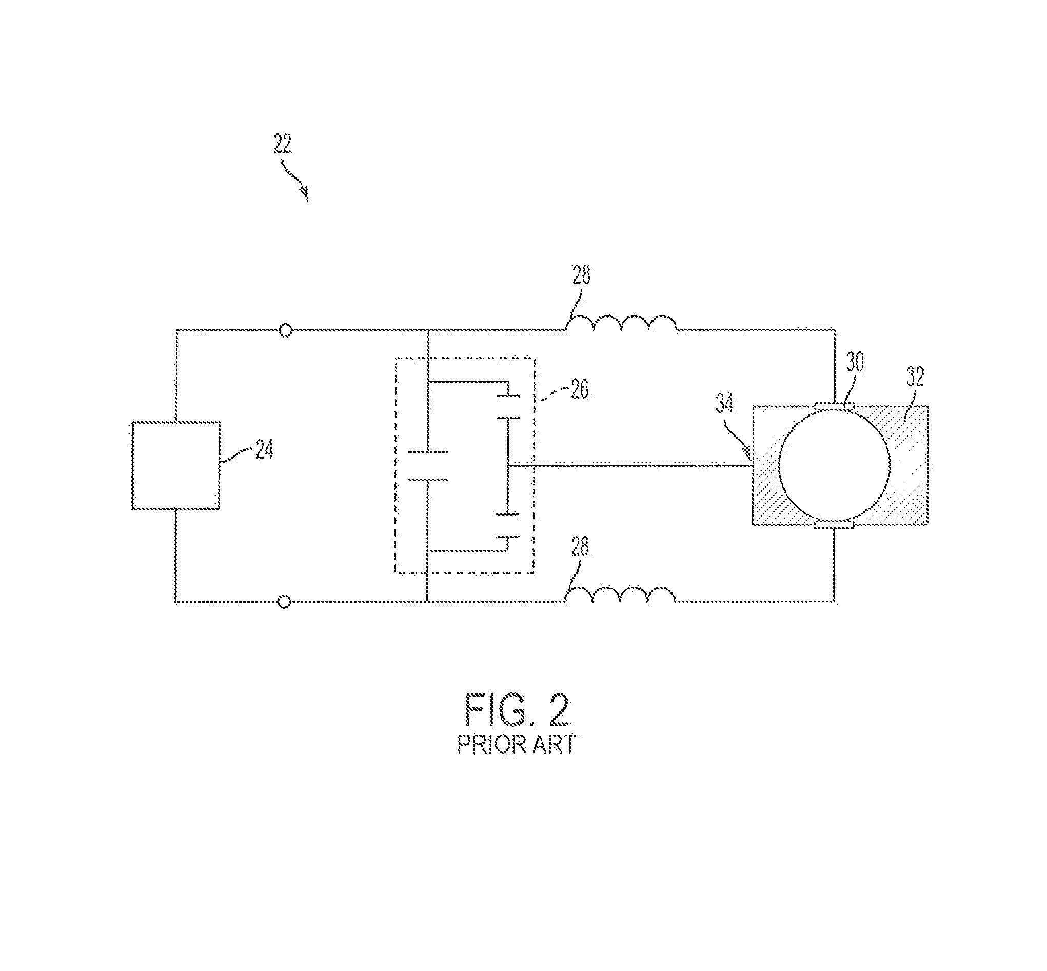 Electric motors having EMI reducing circuits and methods therefor