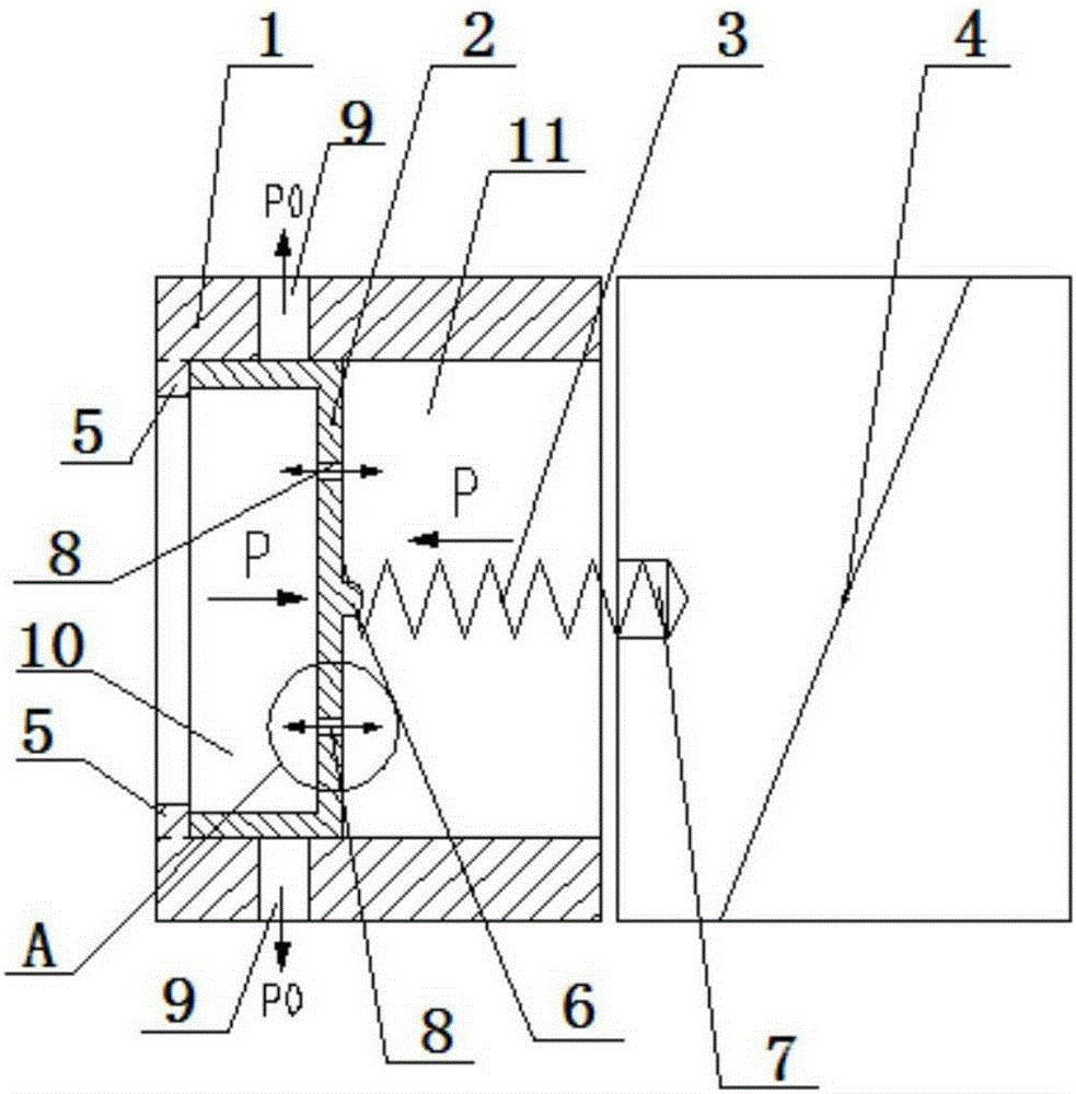 A self-balancing two-way flapper valve for shock absorbers