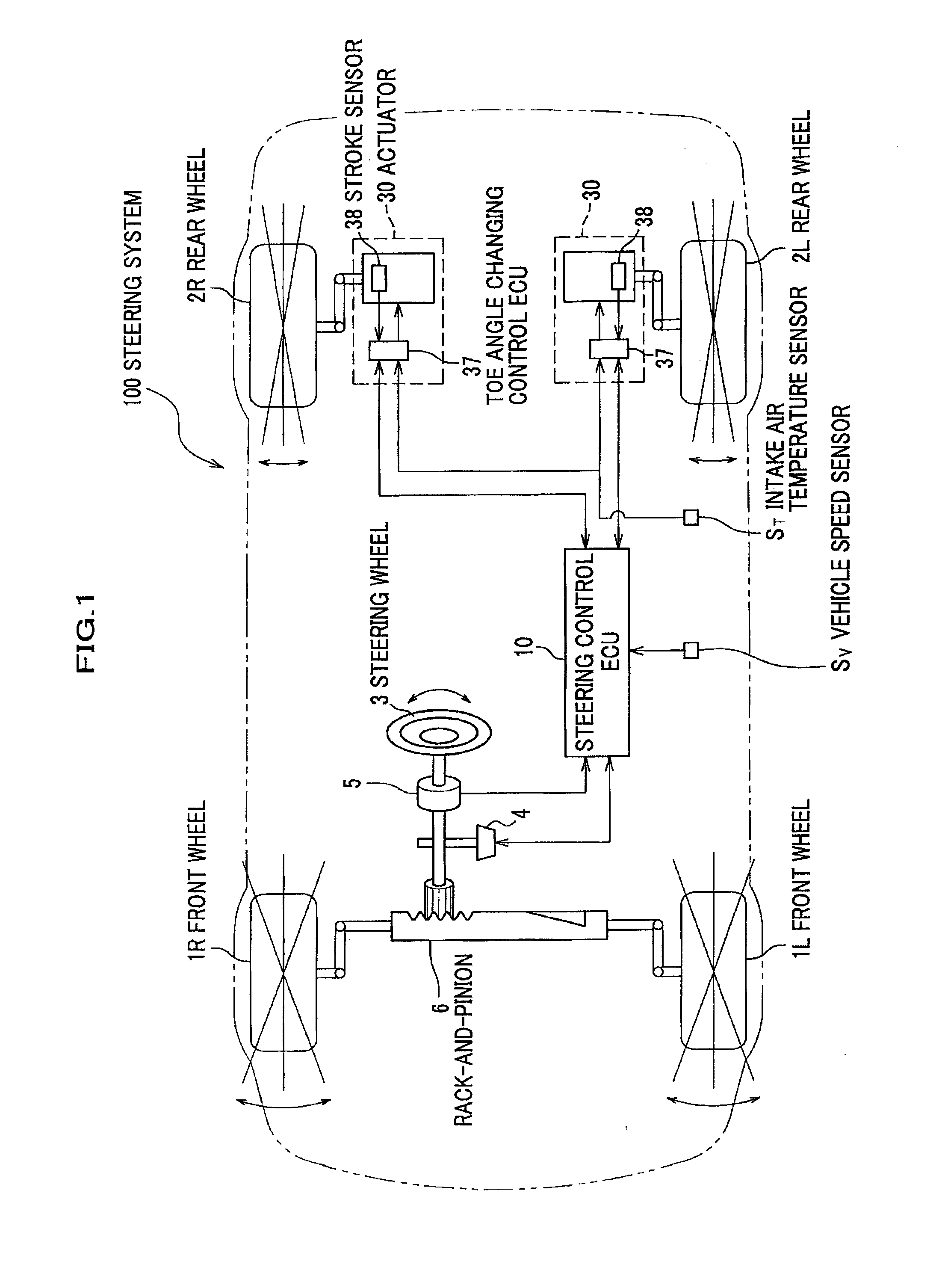 Alignment changing control device