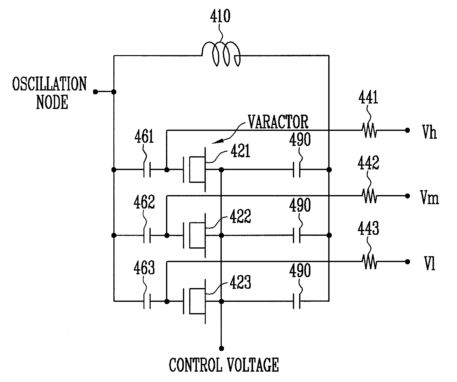 Linearized variable-capacitance module and lc resonance circuit using the same