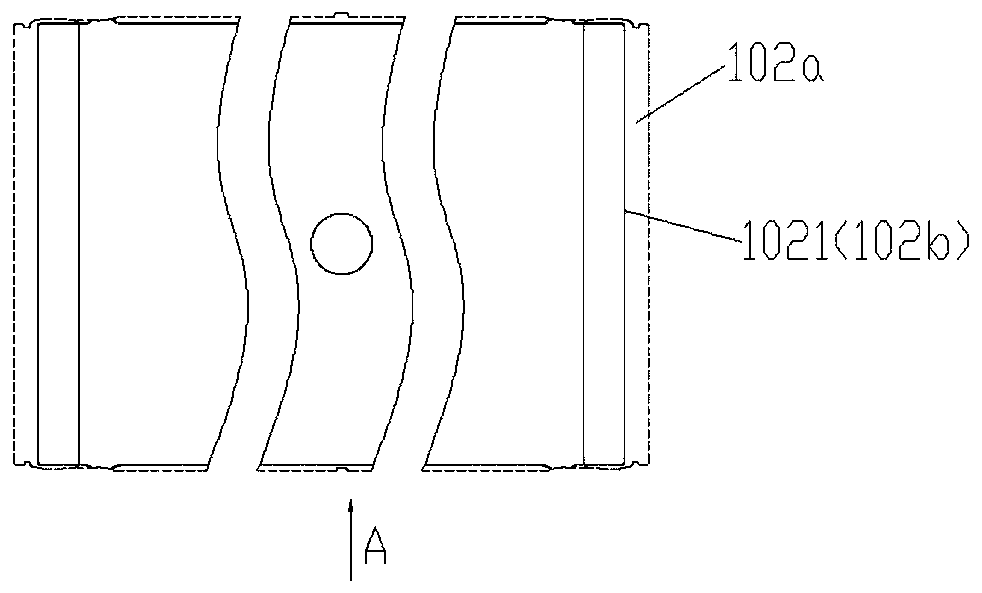 Bending mechanism, method for making bending plate through bending mechanism and bending plate