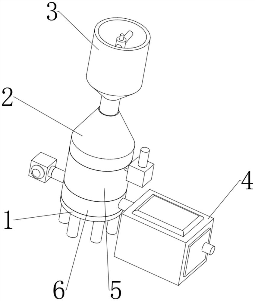 Autoclaved aerated concrete brick waste treatment device