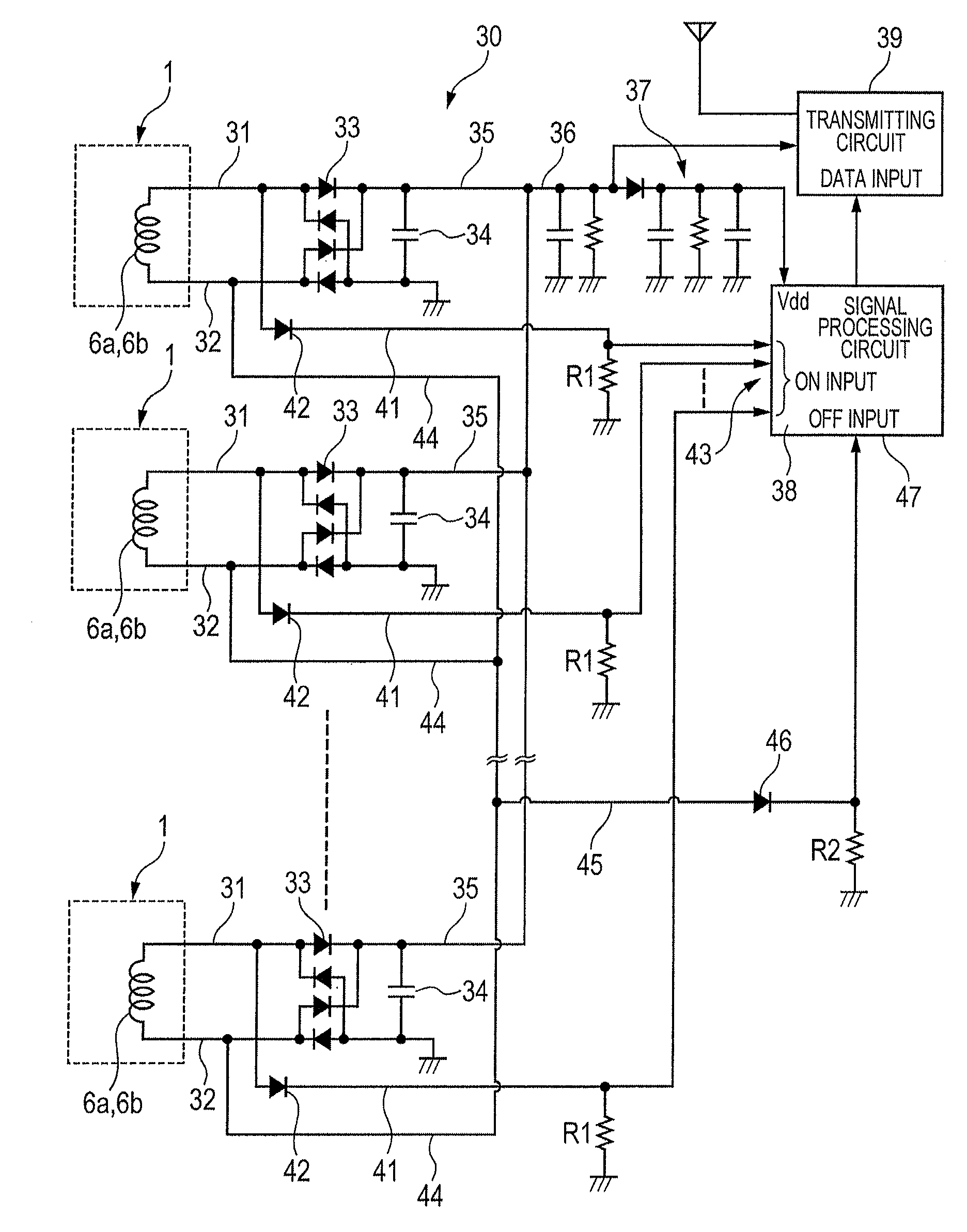 Power generation input device and electronic-apparatus using the power generation input device