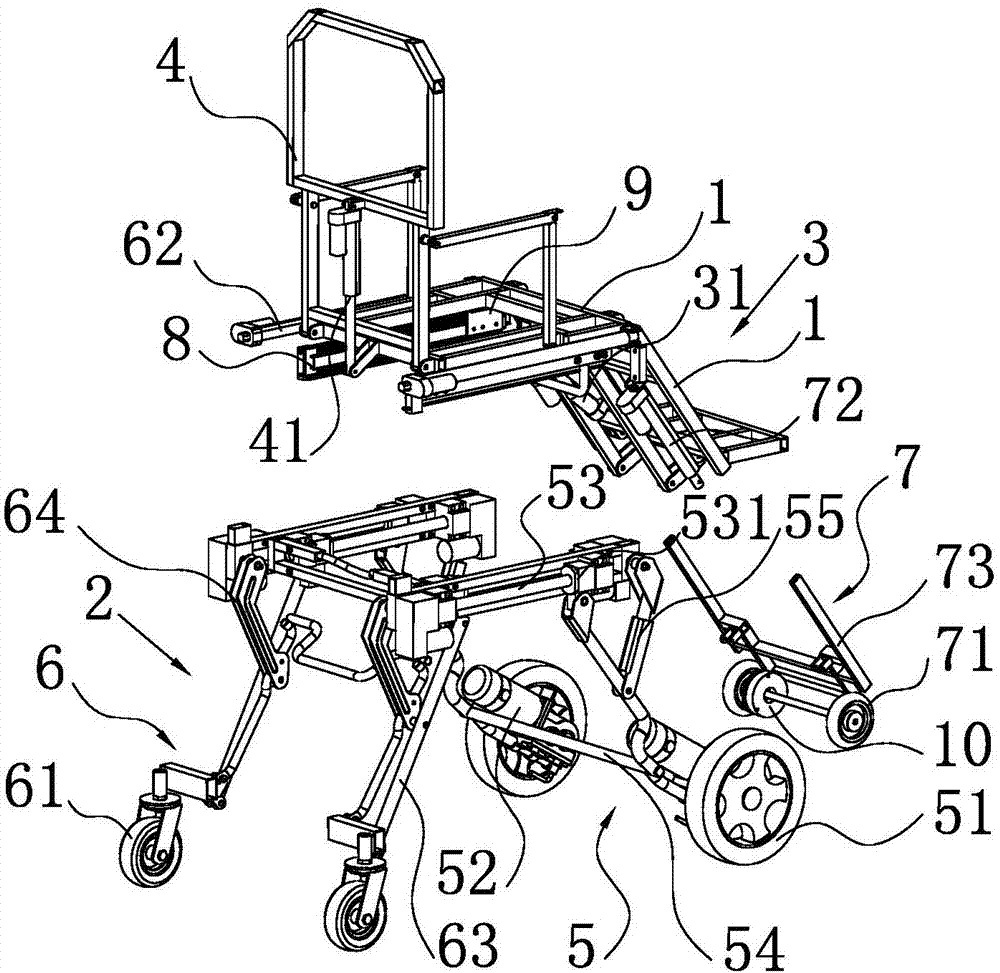 Intelligent multifunctional electric wheelchair