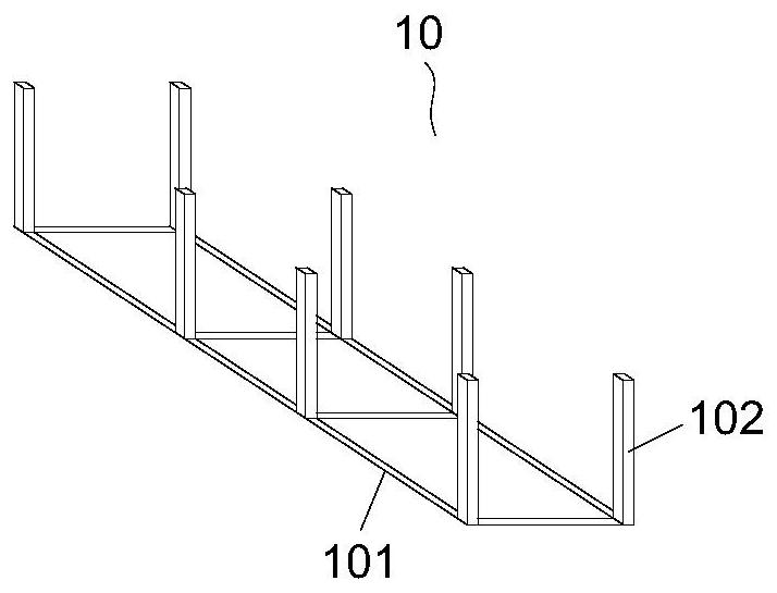 Shallow-layer geothermal heat exchange system in cold region and construction method thereof