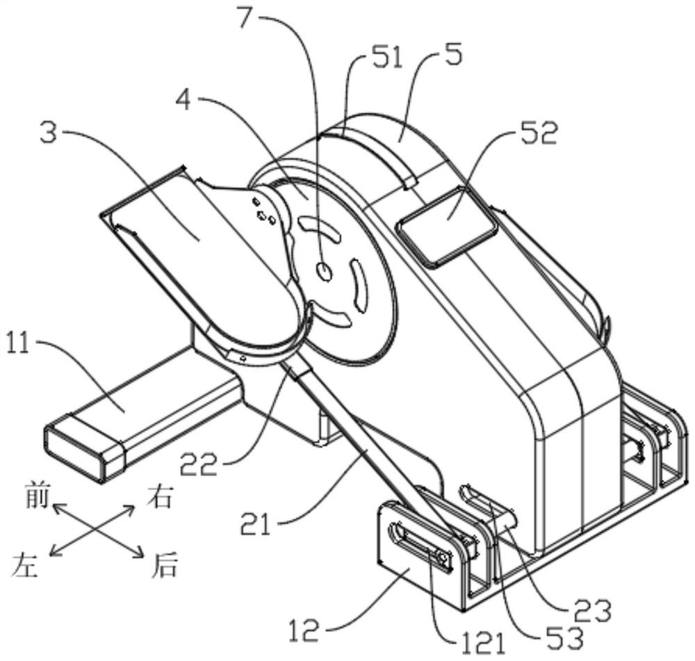 Ankle pump exercise training device