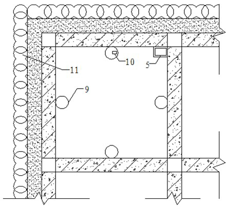 Basement waterproof and dampproof system and construction method thereof