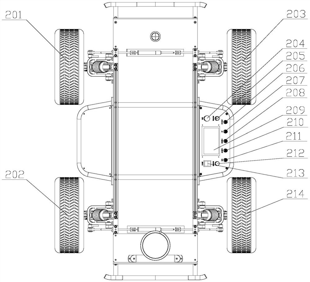 All-terrain mobile robot controller based on 5G cloudization and scheduling system thereof