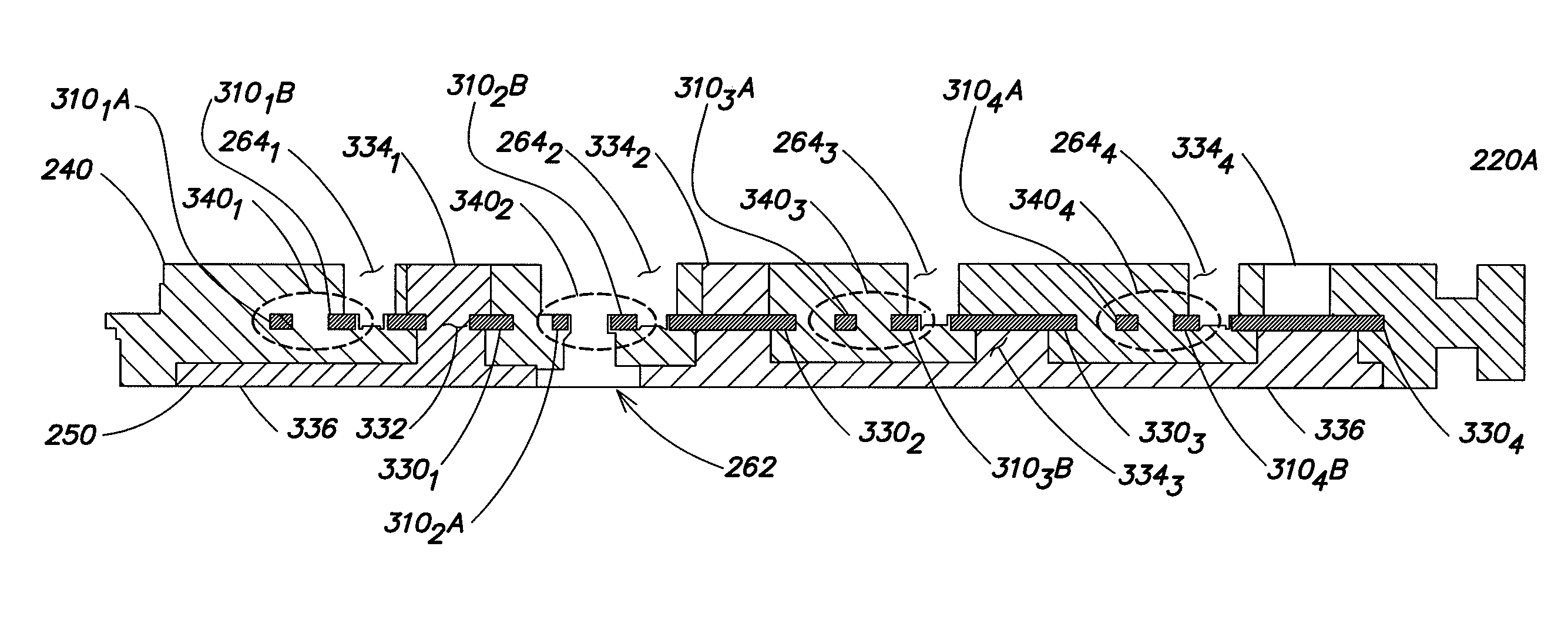 Differential electrical connector with skew control