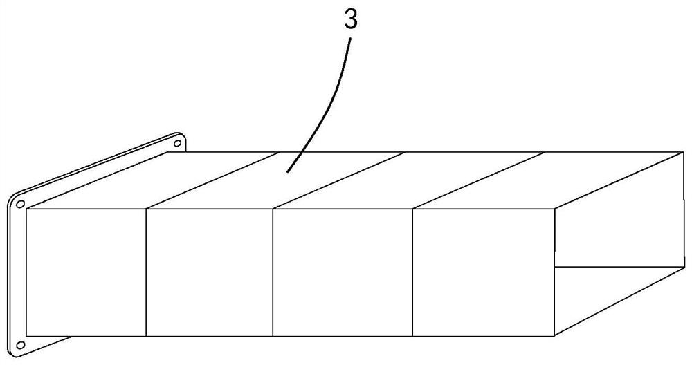 Fireproof coating structure for building pipeline