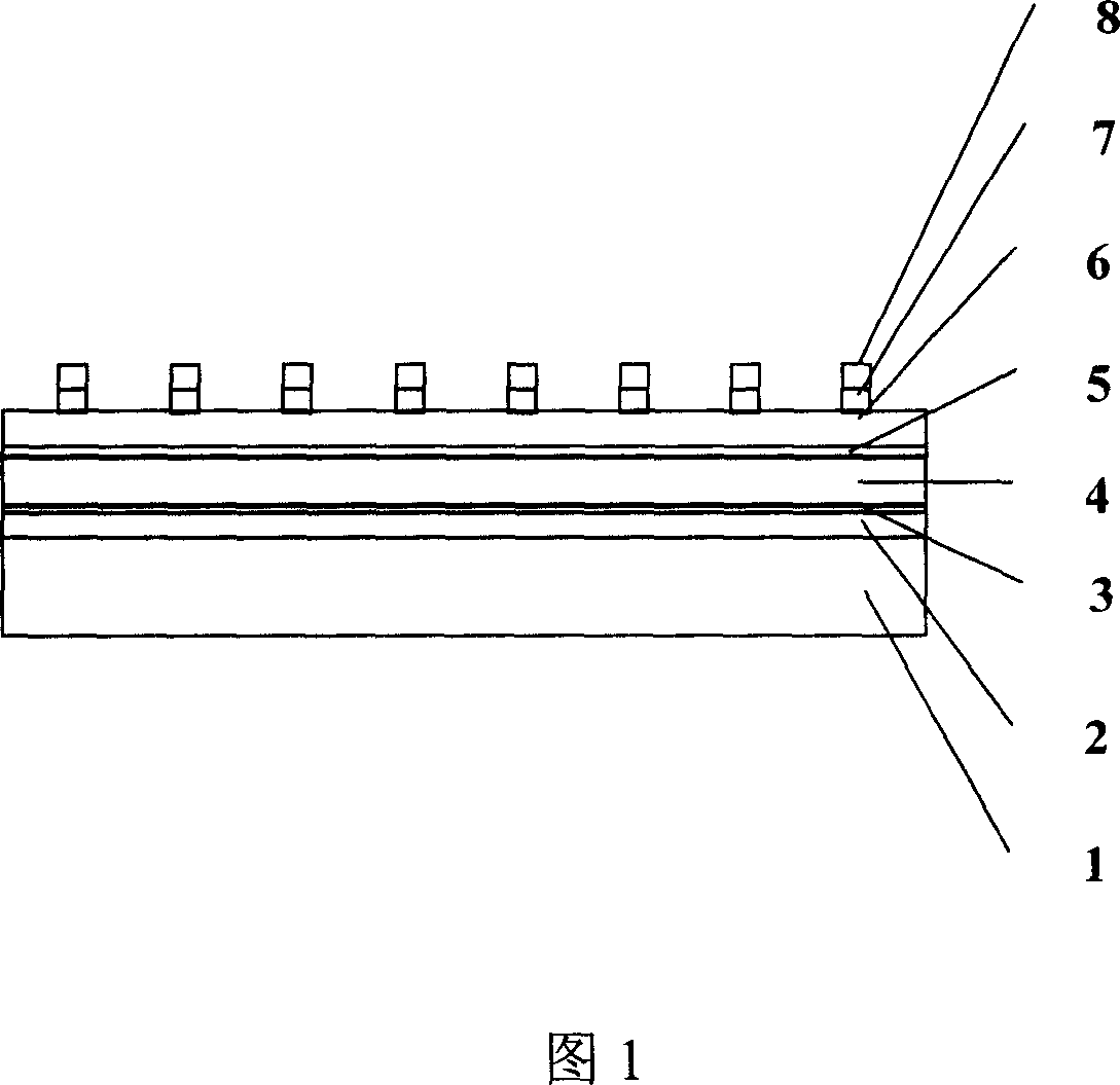 Ferroelectric film capacity used for ferroelectric memorizer and its manufacturing method