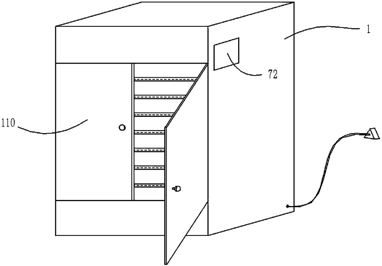 Sample air-drying device for efficiently air-drying soil sample