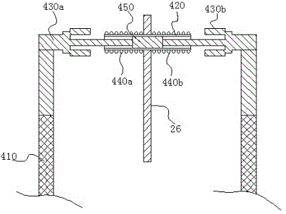 Excessive-biogas collecting and exhausting method