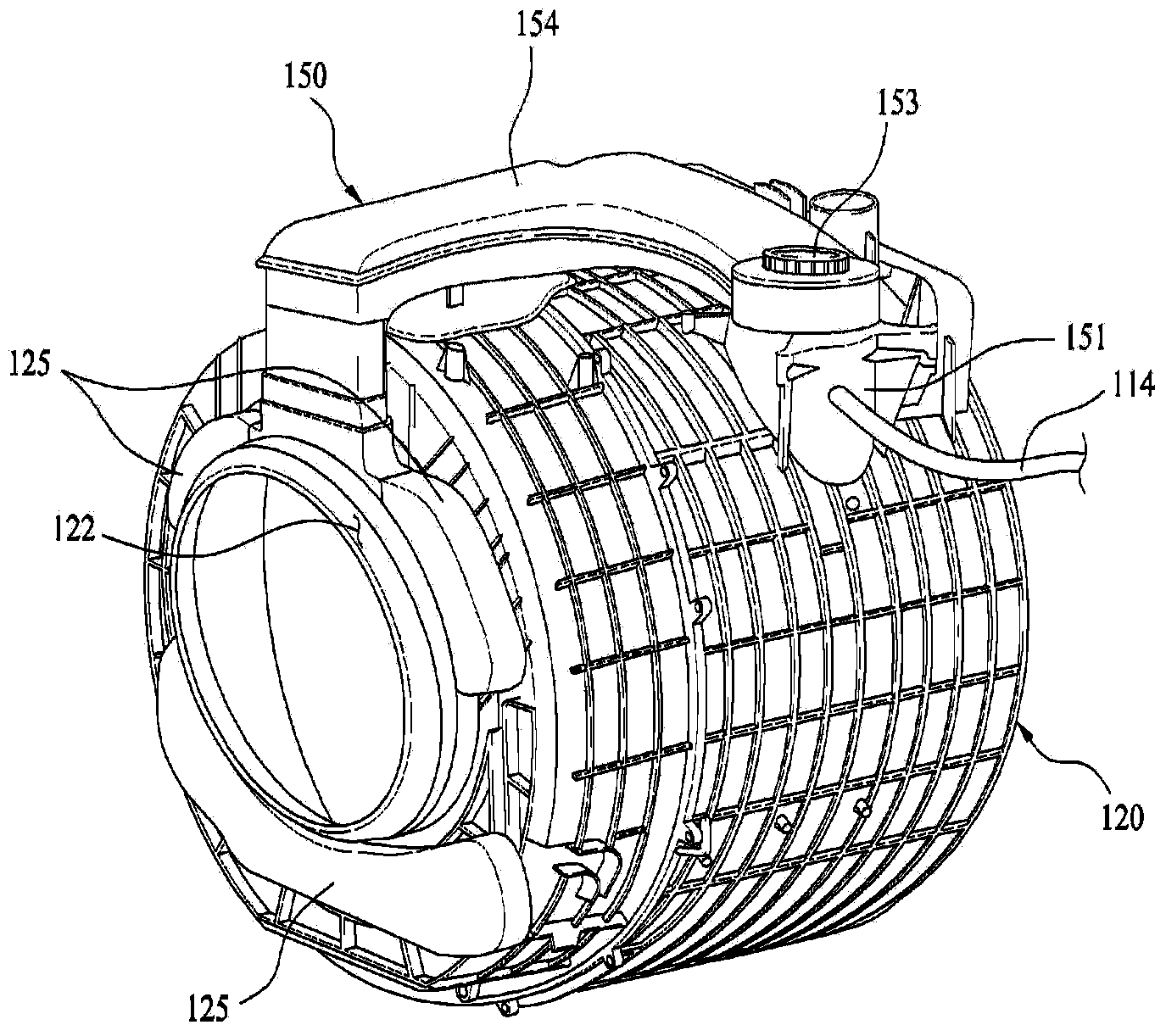 Laundry treating machine