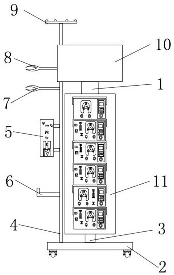 Modular bedside blood purification equipment and control method thereof