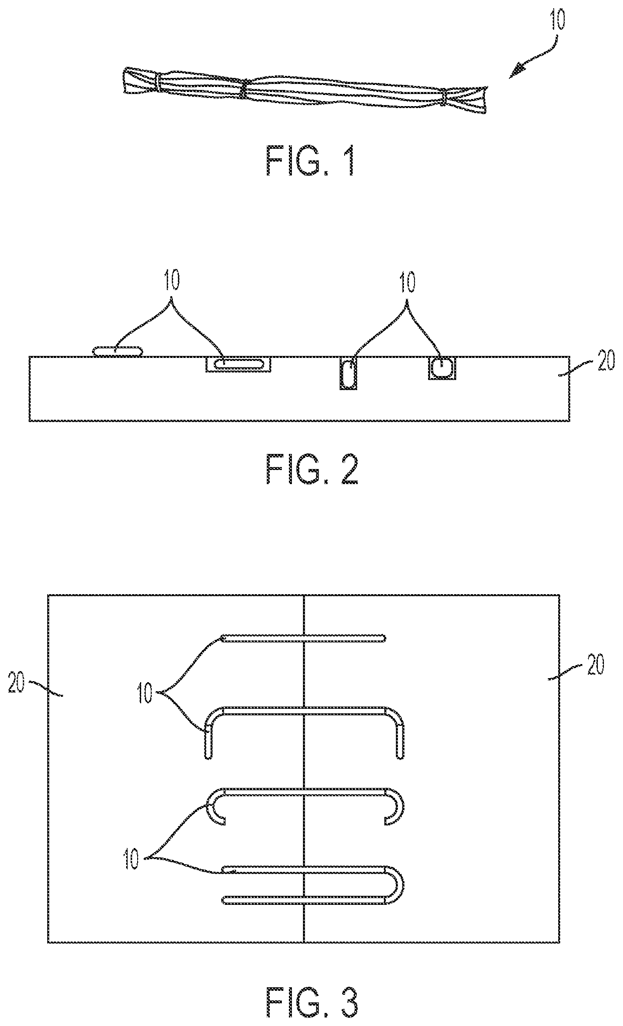 Fiber reinforced composite cord for repair of concrete end members