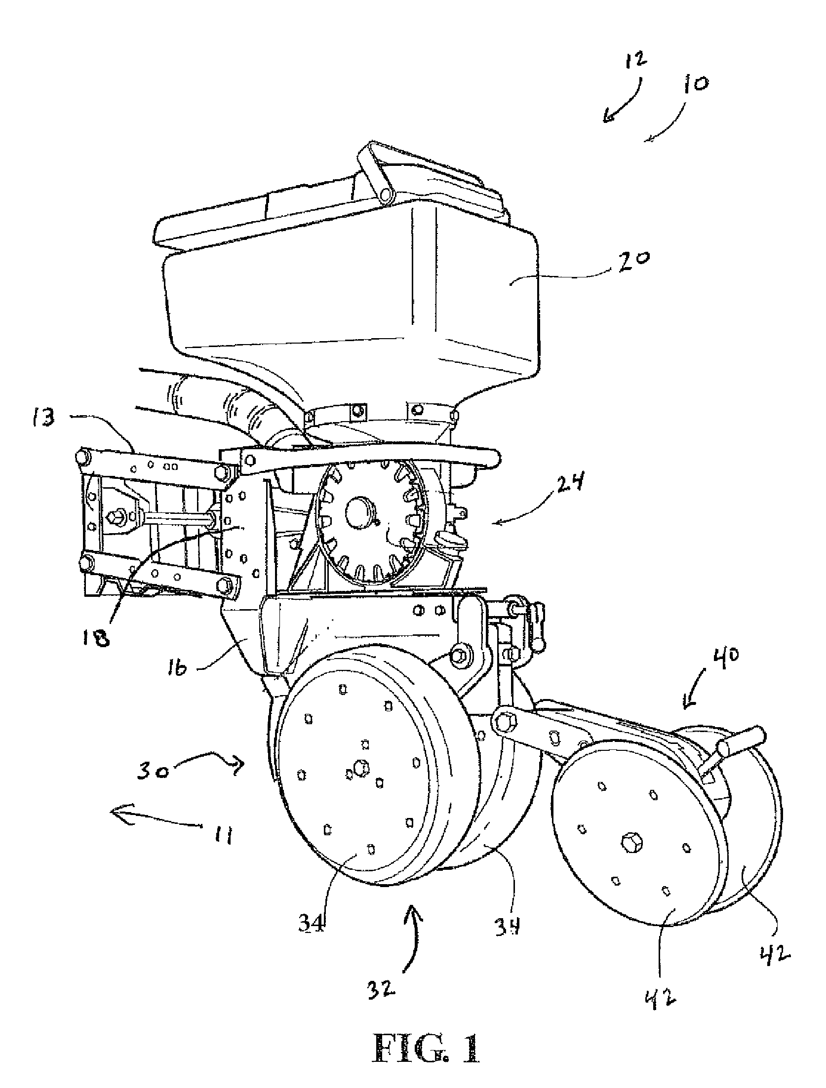 Dual belt seed delivery mechanism