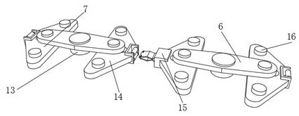 Installation connecting assembly of oil-immersed transformer bus post insulator