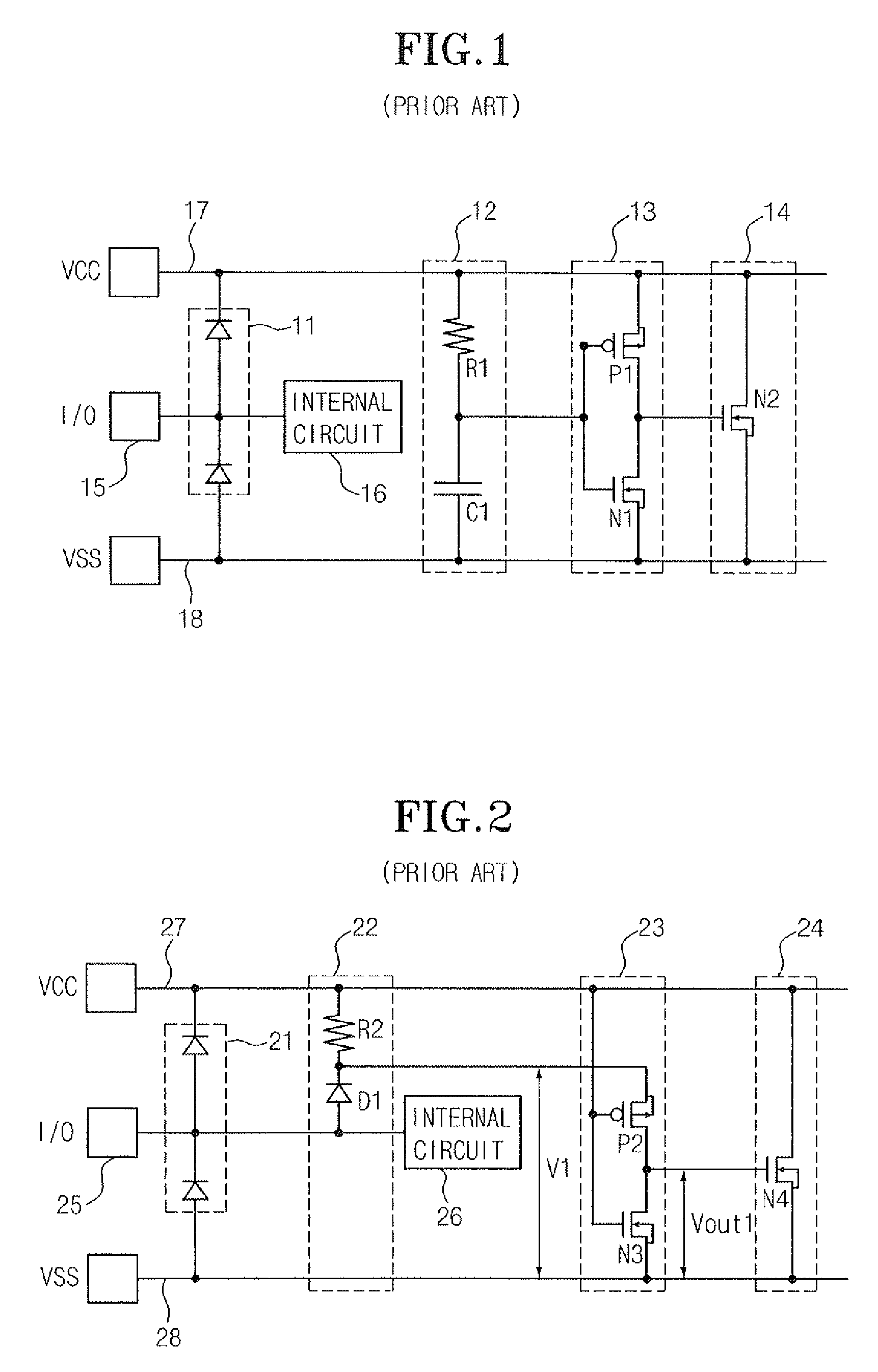 Device to protect semiconductor device from electrostatic discharge