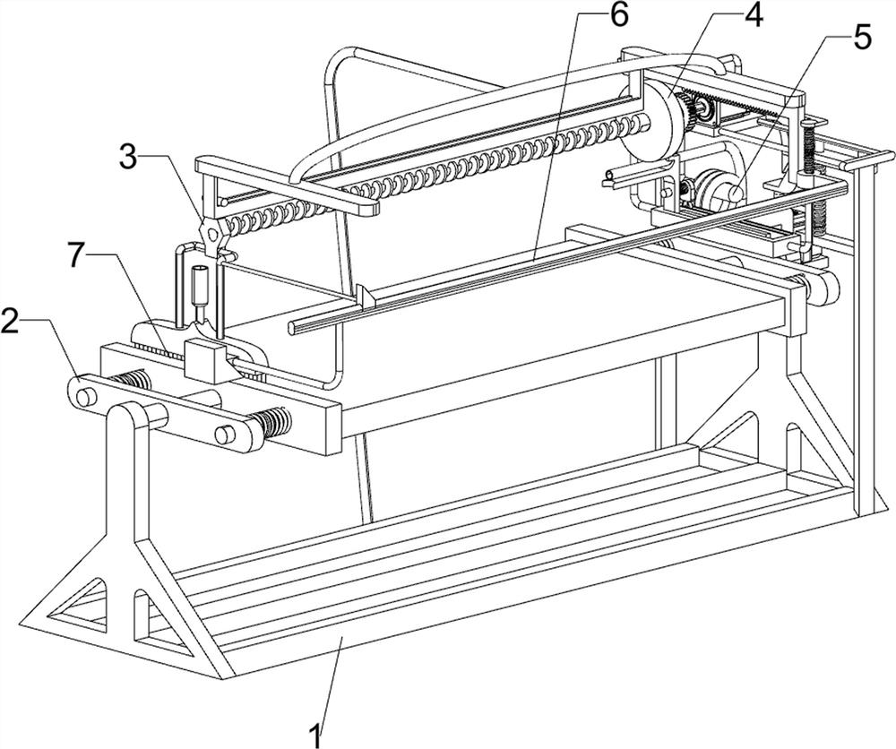 Paint brushing equipment for intelligently manufacturing waterproof plate