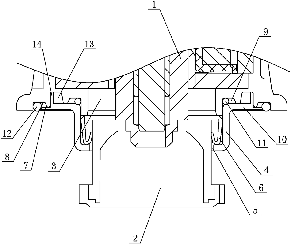 High-performance electric-control bypass valve for turbocharger