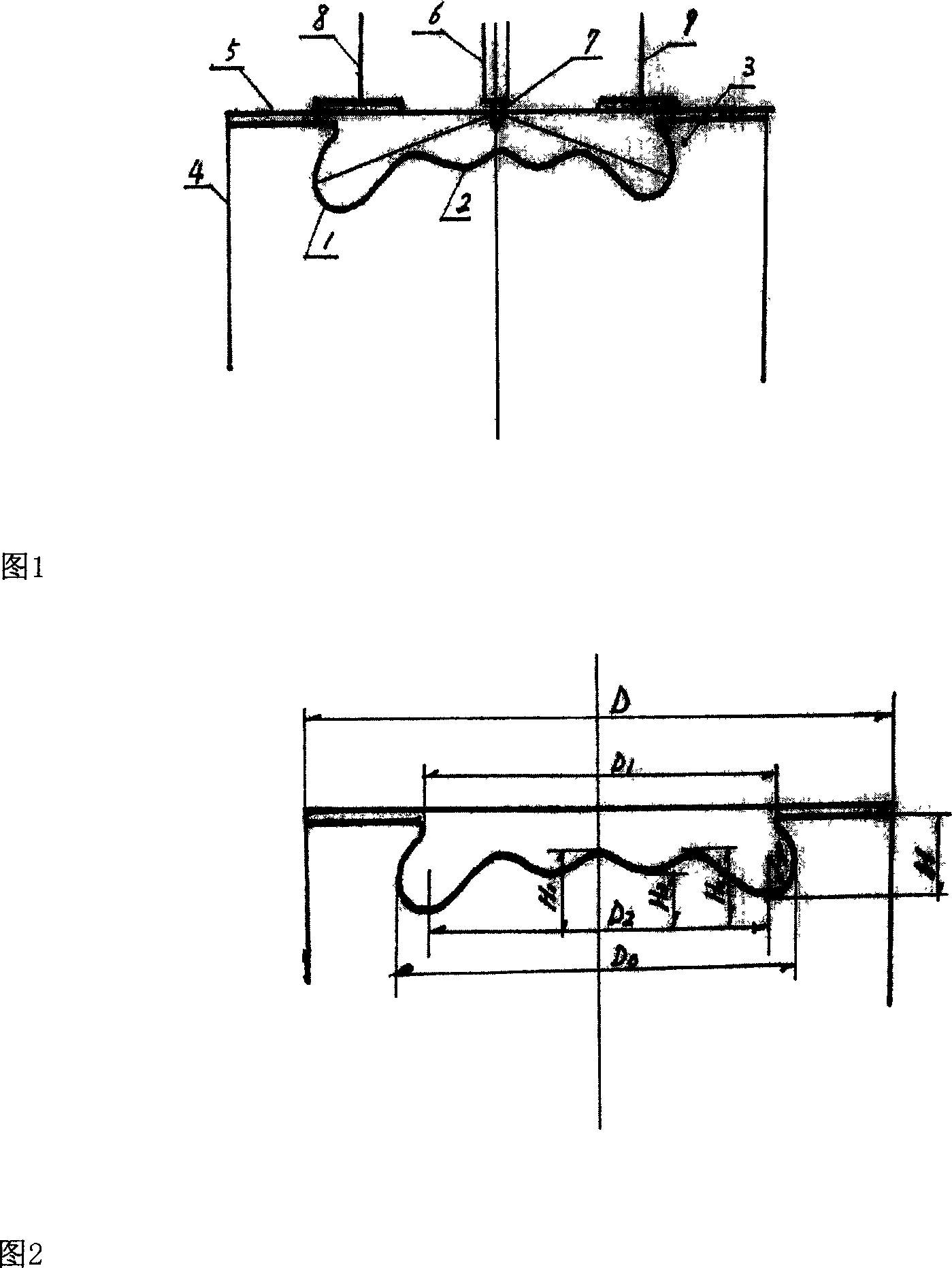 Combustion system and method for self adaption controllable heat premixing direct jet type diesel engine