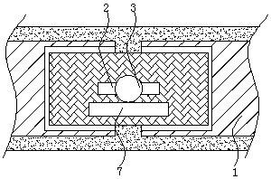 Damping device for bridge widening construction