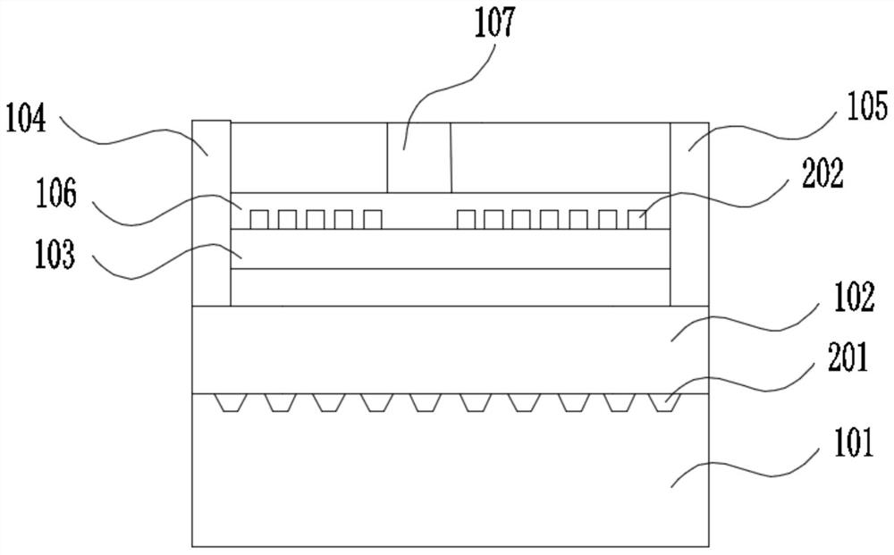 Gallium nitride power device structure and preparation method