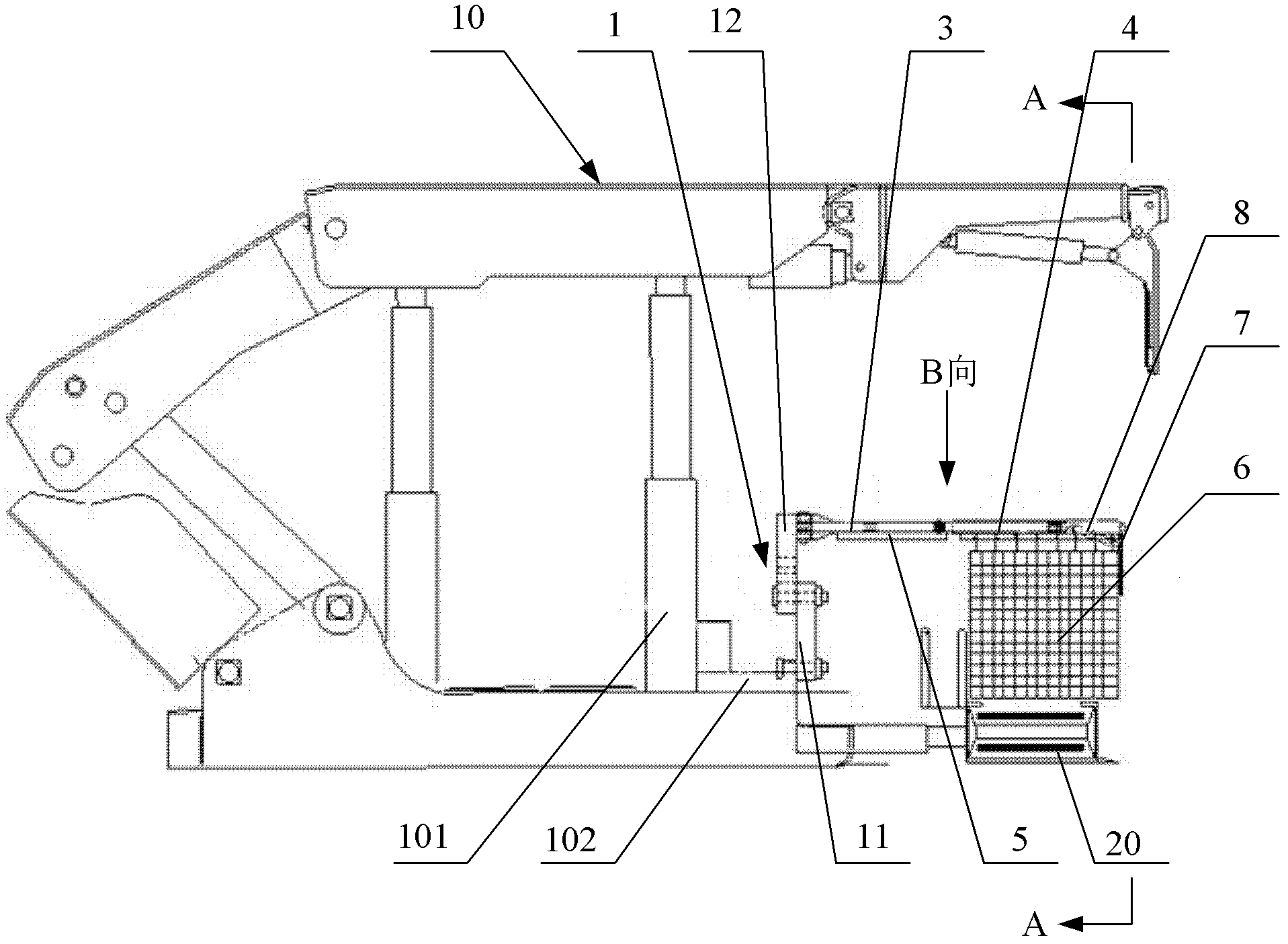 Gangue stopping device