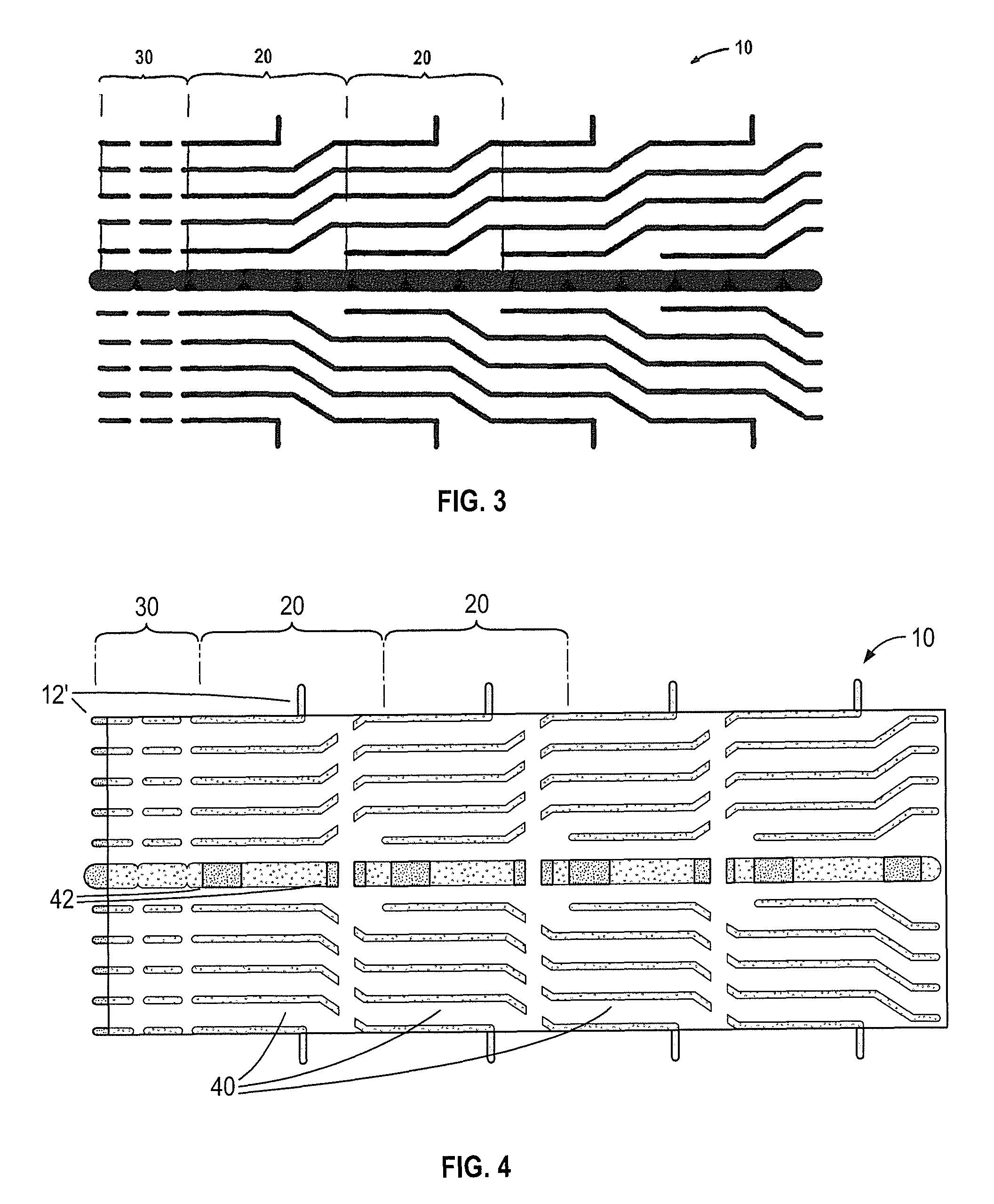 Method for manufacturing long force sensors using screen printing technology
