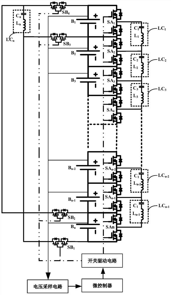 Improved Cell-to-Cell battery equalization circuit based on LC resonance circuit and implementation method