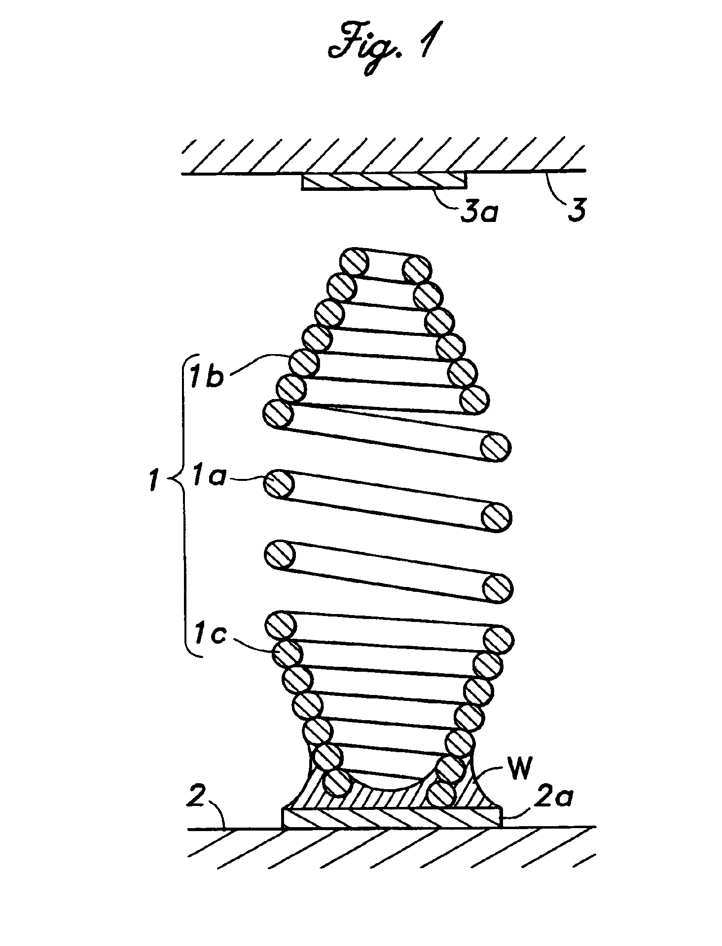 Conductive coil contact member