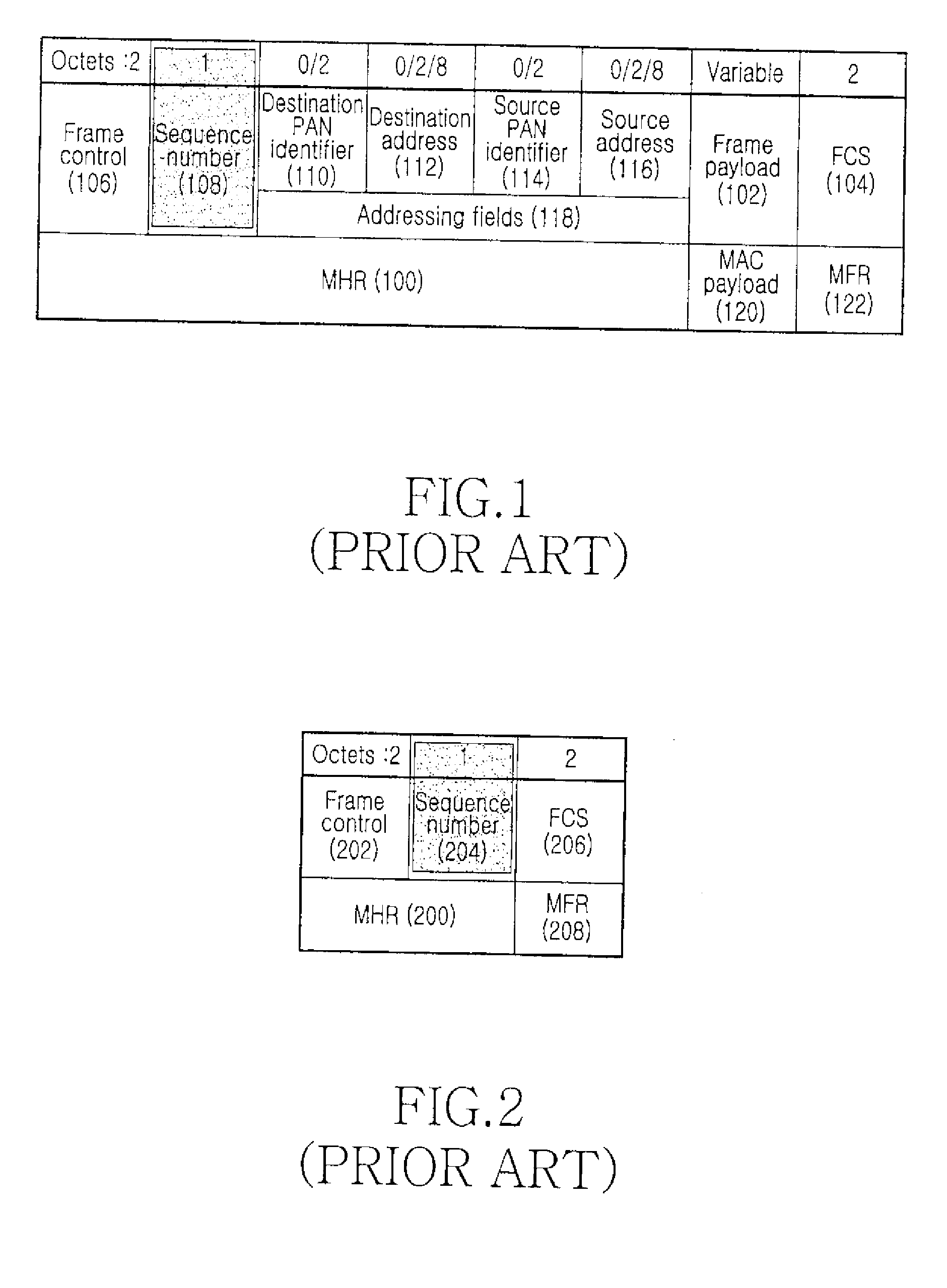 Mac frame provision method and apparatus capable of establishing security in IEEE 802.15.4 network