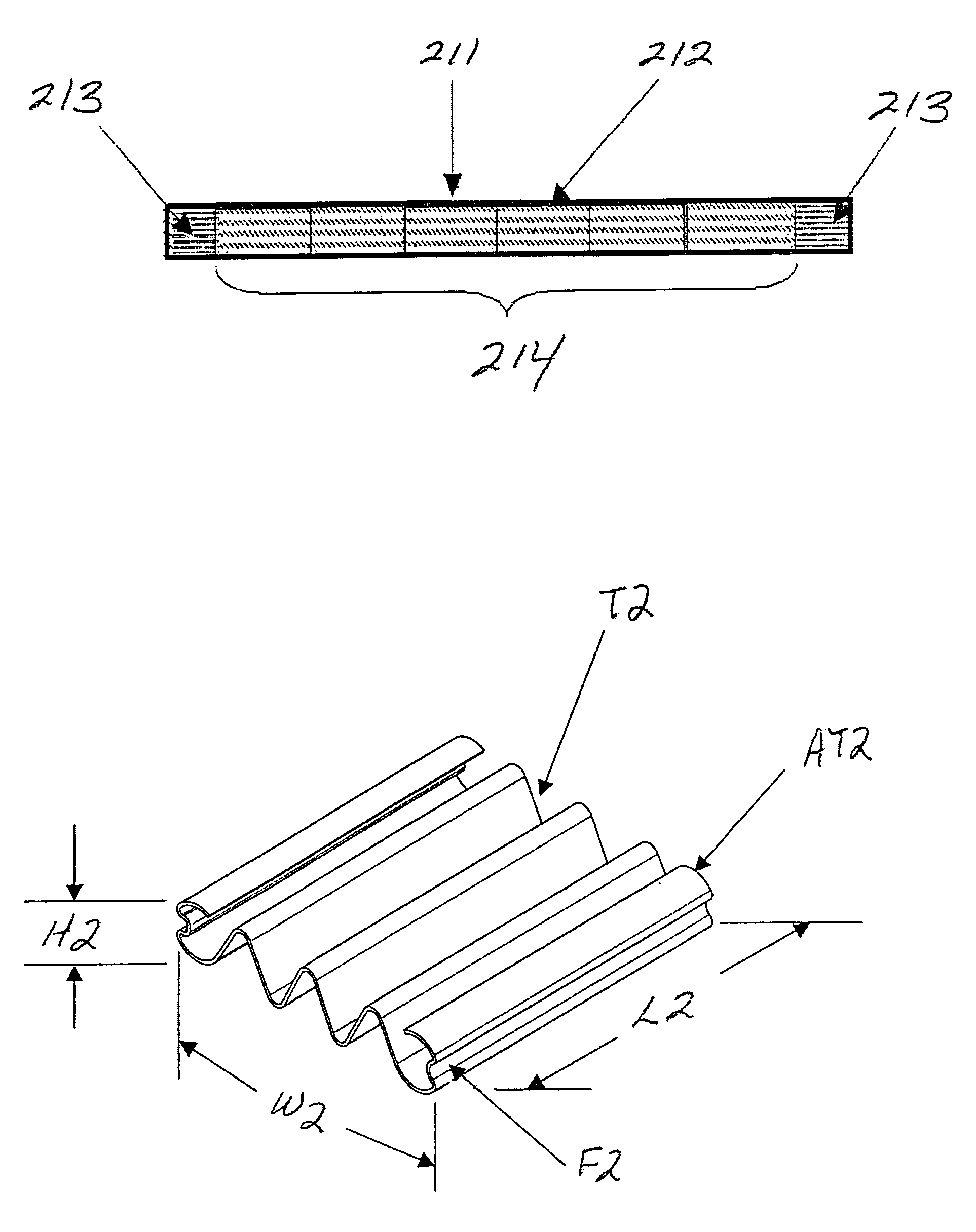 Automotive heat exchanger assemblies having internal fins and methods of making the same