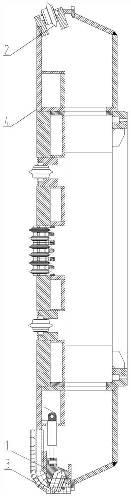 A method of cutterhead enlarging excavation using special-shaped cutters