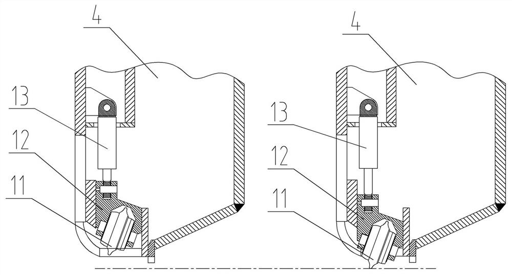 A method of cutterhead enlarging excavation using special-shaped cutters