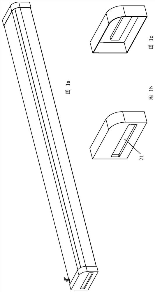 Mounting and fixing device for classroom roller shutter