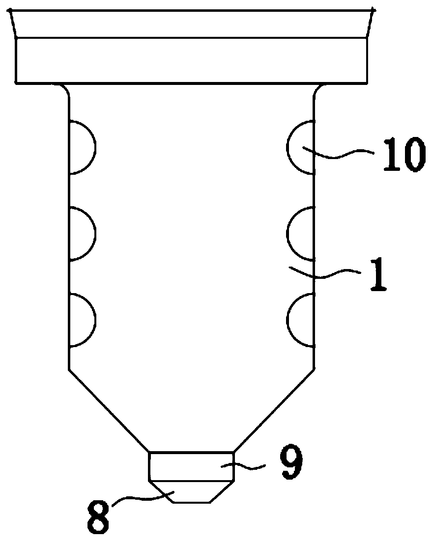 Plasma electrode hafnium filament brazing device and brazing method