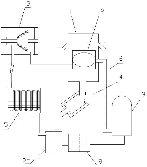 Internal combustion engine exhaust utilizing thermal energy power system based on semiconductor condensation