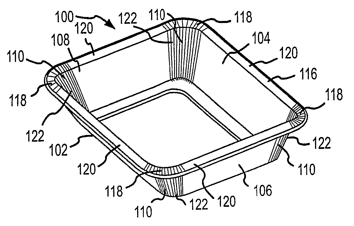 Container Having a Rim or other Feature Encapsulated by or Formed From Injection-Molded Material
