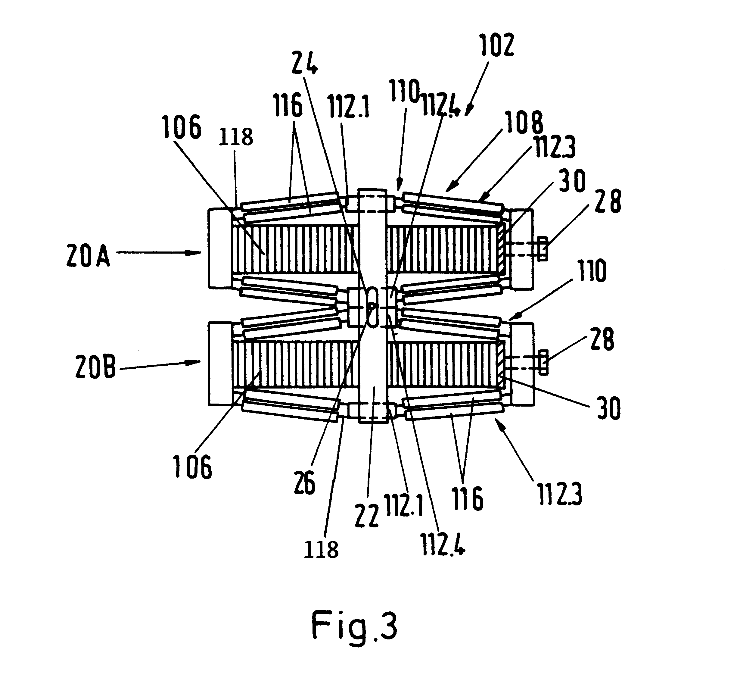 Electrostrictive or piezoelectric actuator device with a stroke amplifying transmission mechanism
