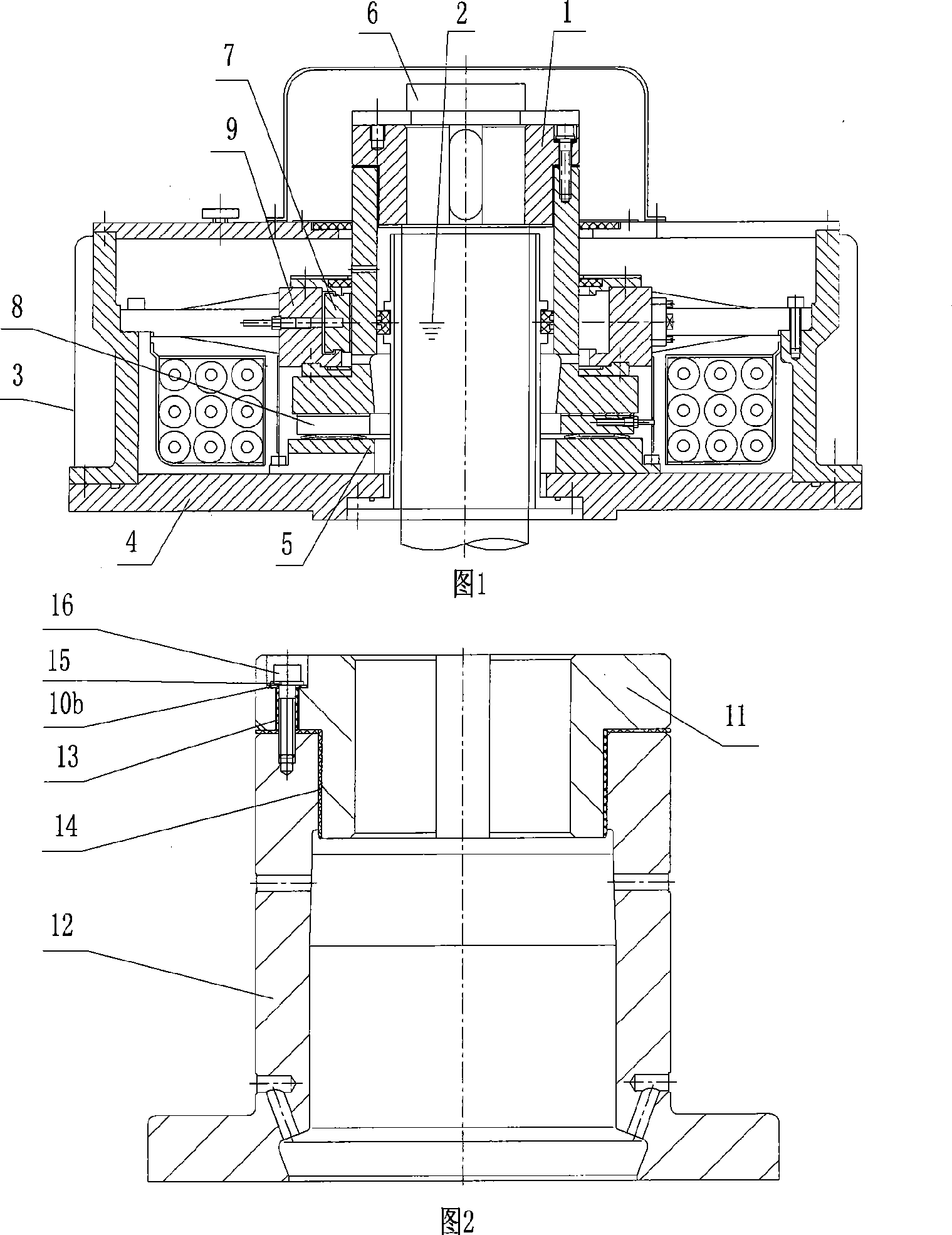 Insulation device of sliding bearing for vertical motor