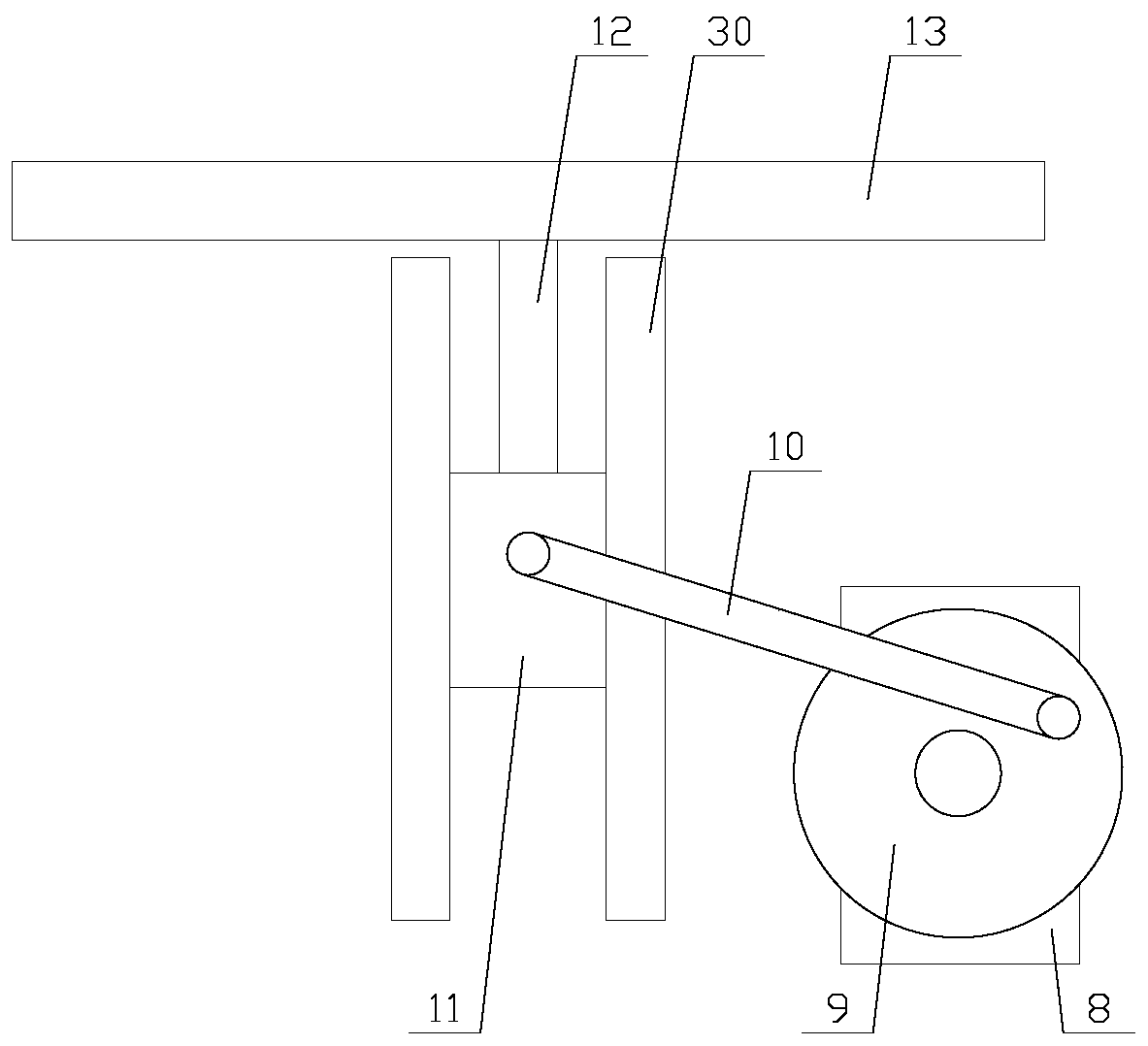 A safe solar street light with snow removal function