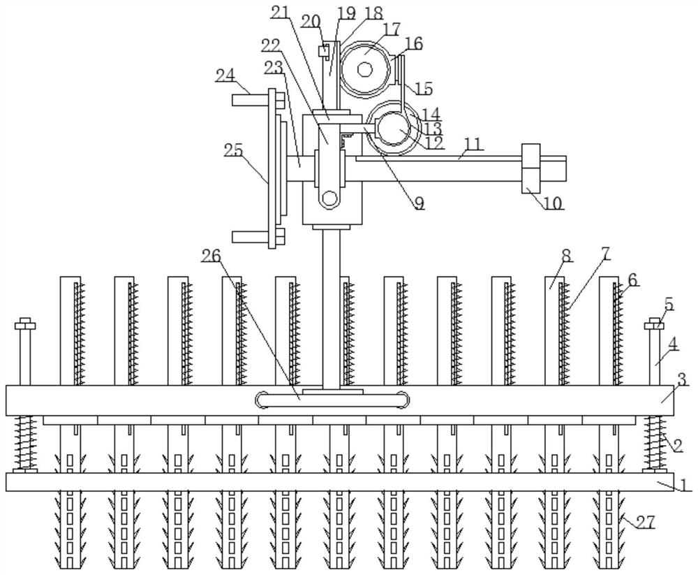 Desilting device for water conservancy and hydropower dams