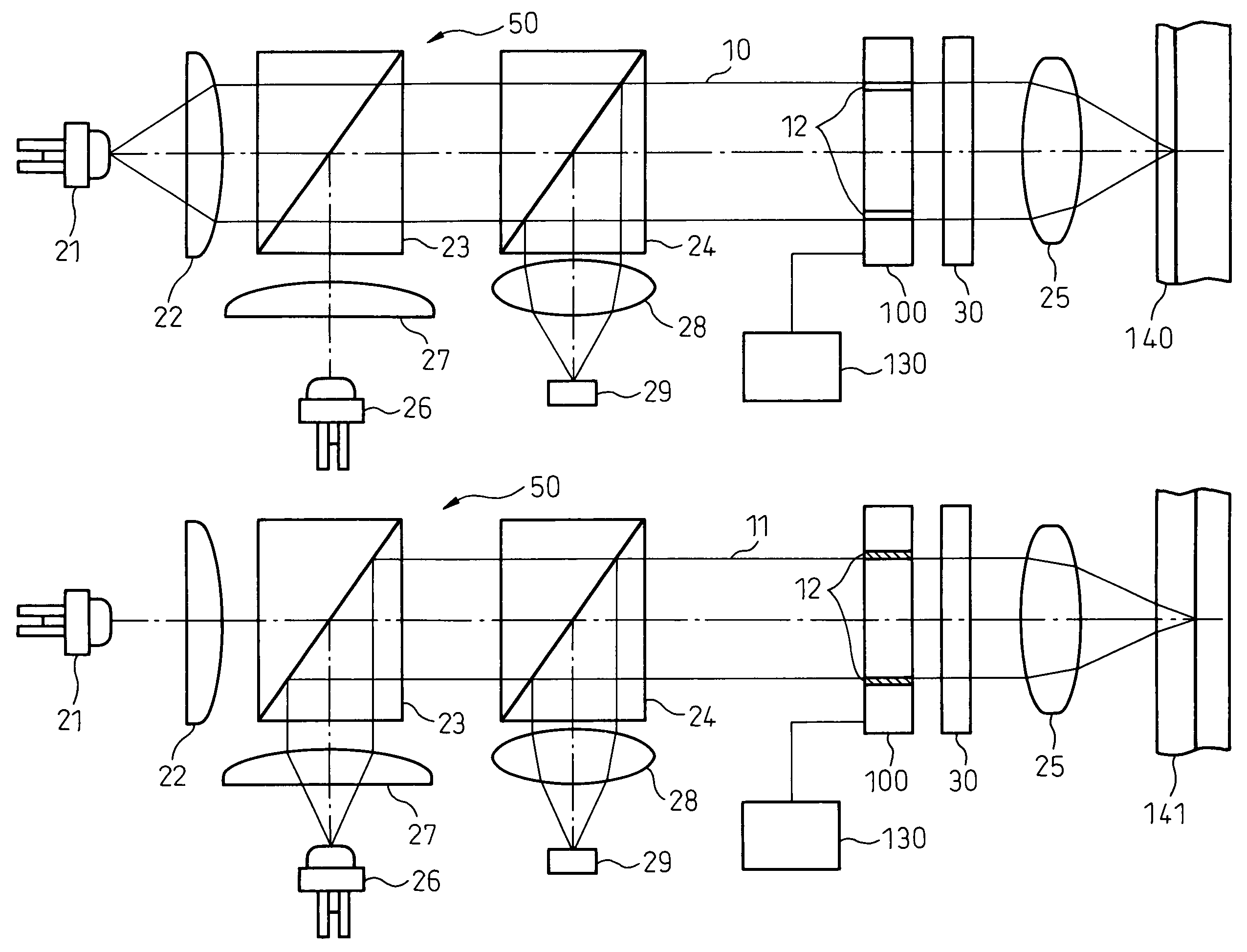 Liquid crystal optical element, optical device, and aperture control method