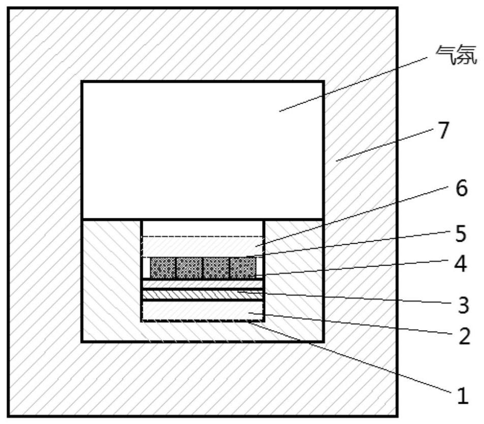 Composite material for thermal management and preparation method thereof