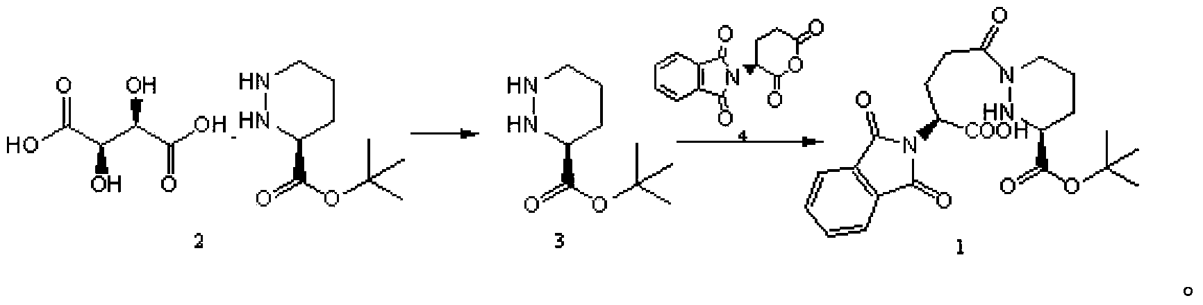 Antihypertensive drug cilazapril intermediate and preparation method thereof