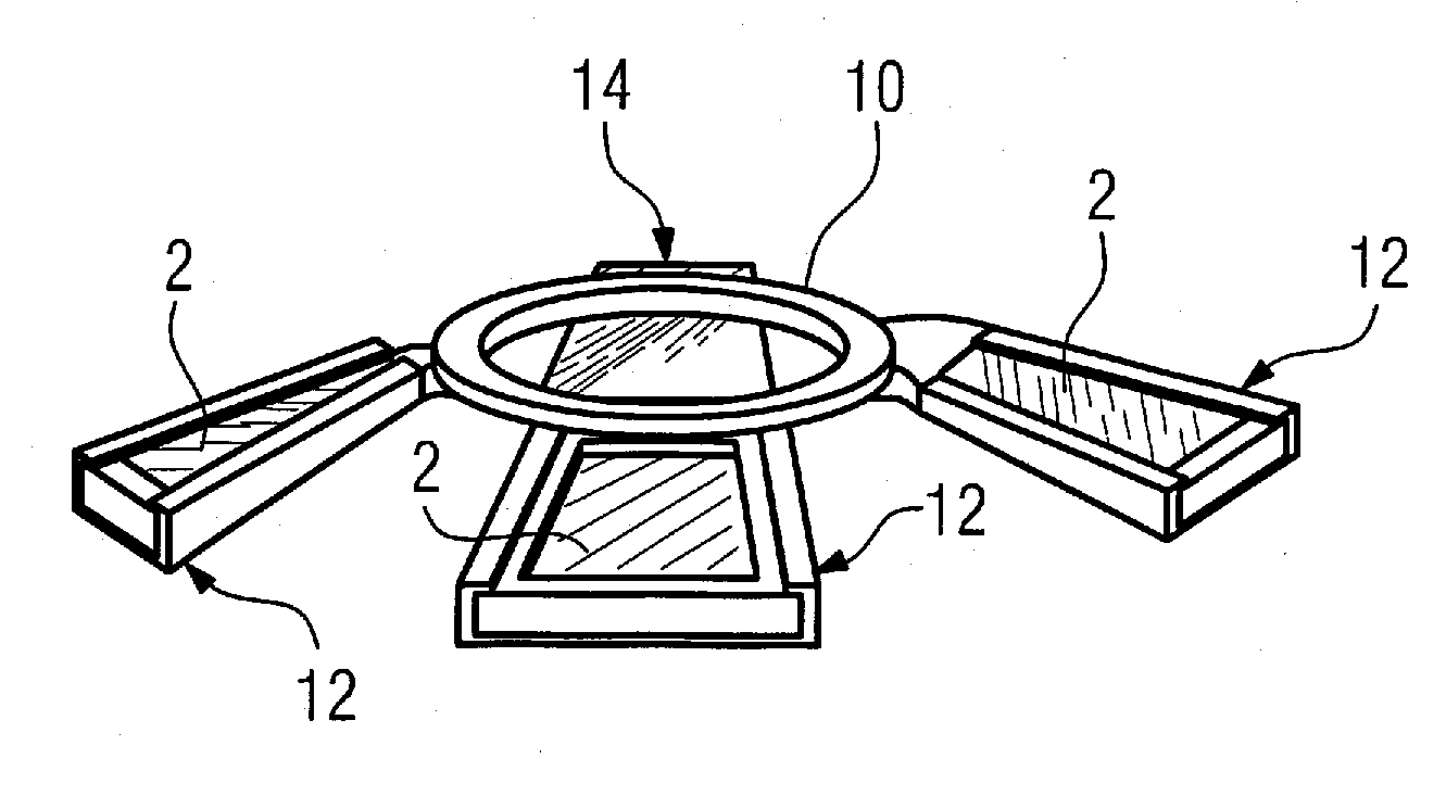 X-ray filter arrangement and x-ray filter therefor