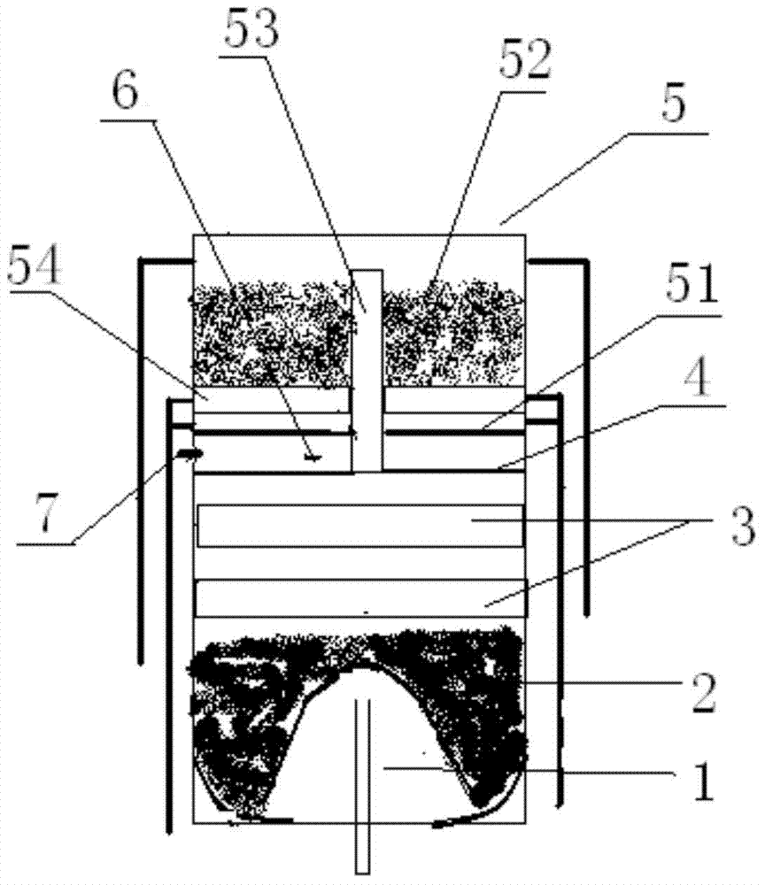Novel combined defluorinating device for underground water