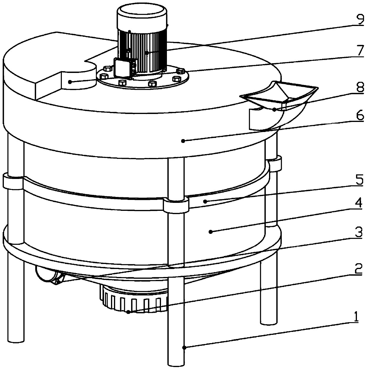 Traditional Chinese medicine auxiliary device for treating liver cancer